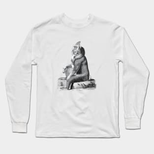 Monkey Vintage Long Sleeve T-Shirt
